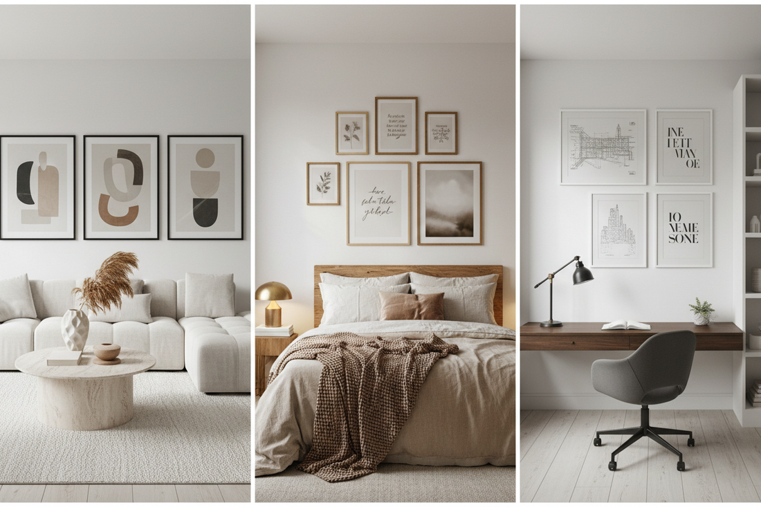 How to Choose the Right Art Poster for Every Room in Your Home