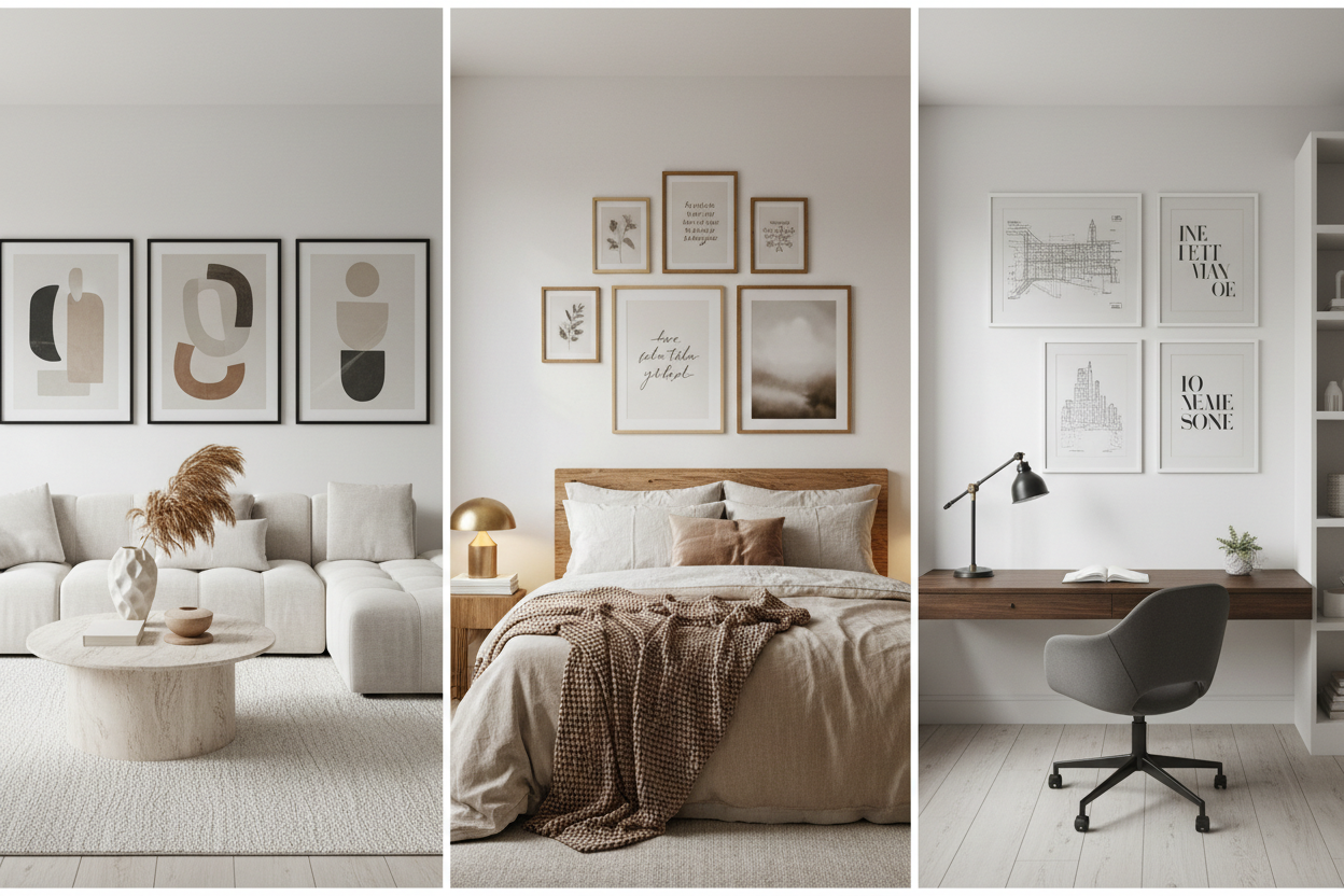 How to Choose the Right Art Poster for Every Room in Your Home