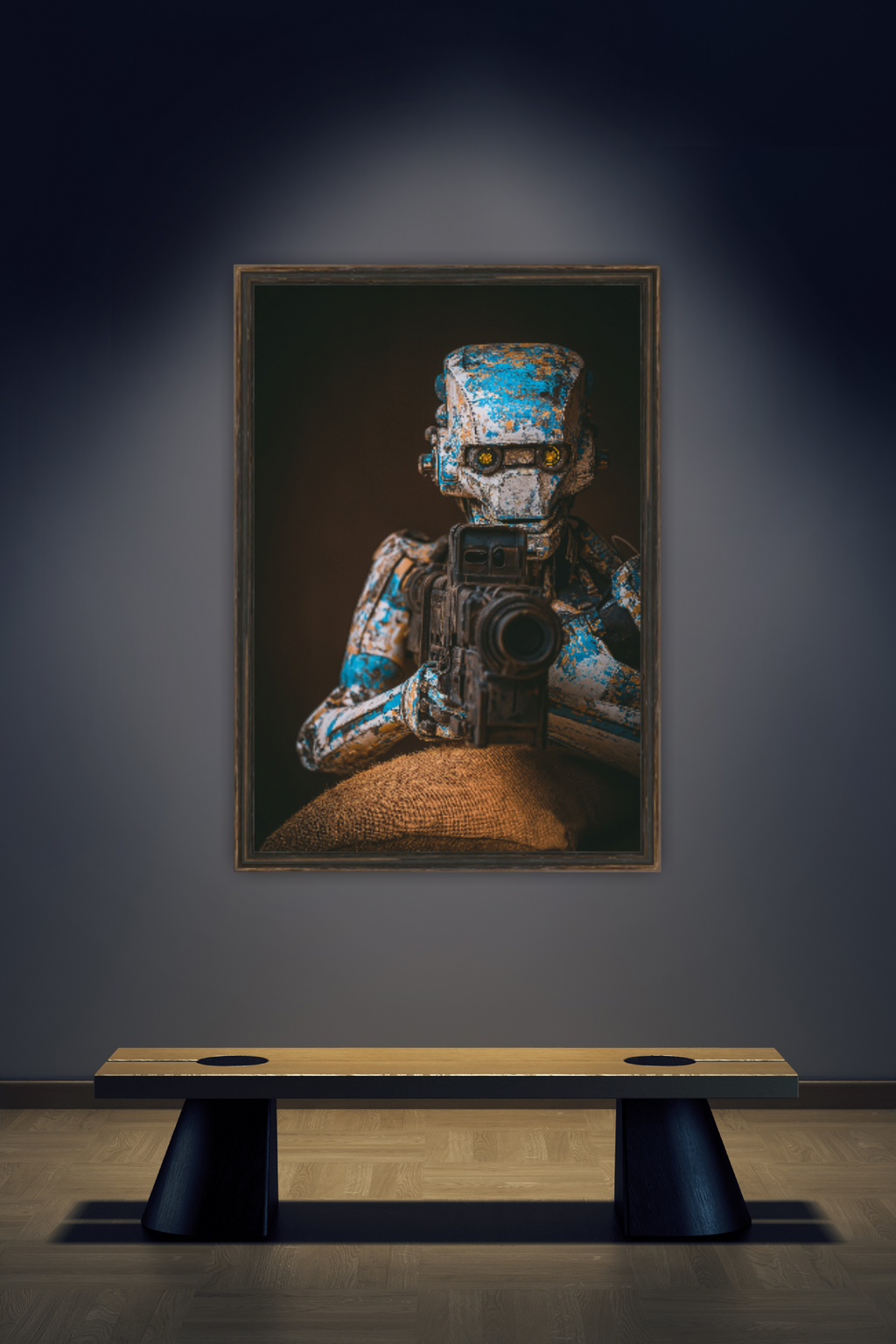 Rusted Guardian - Fine Art Poster Print