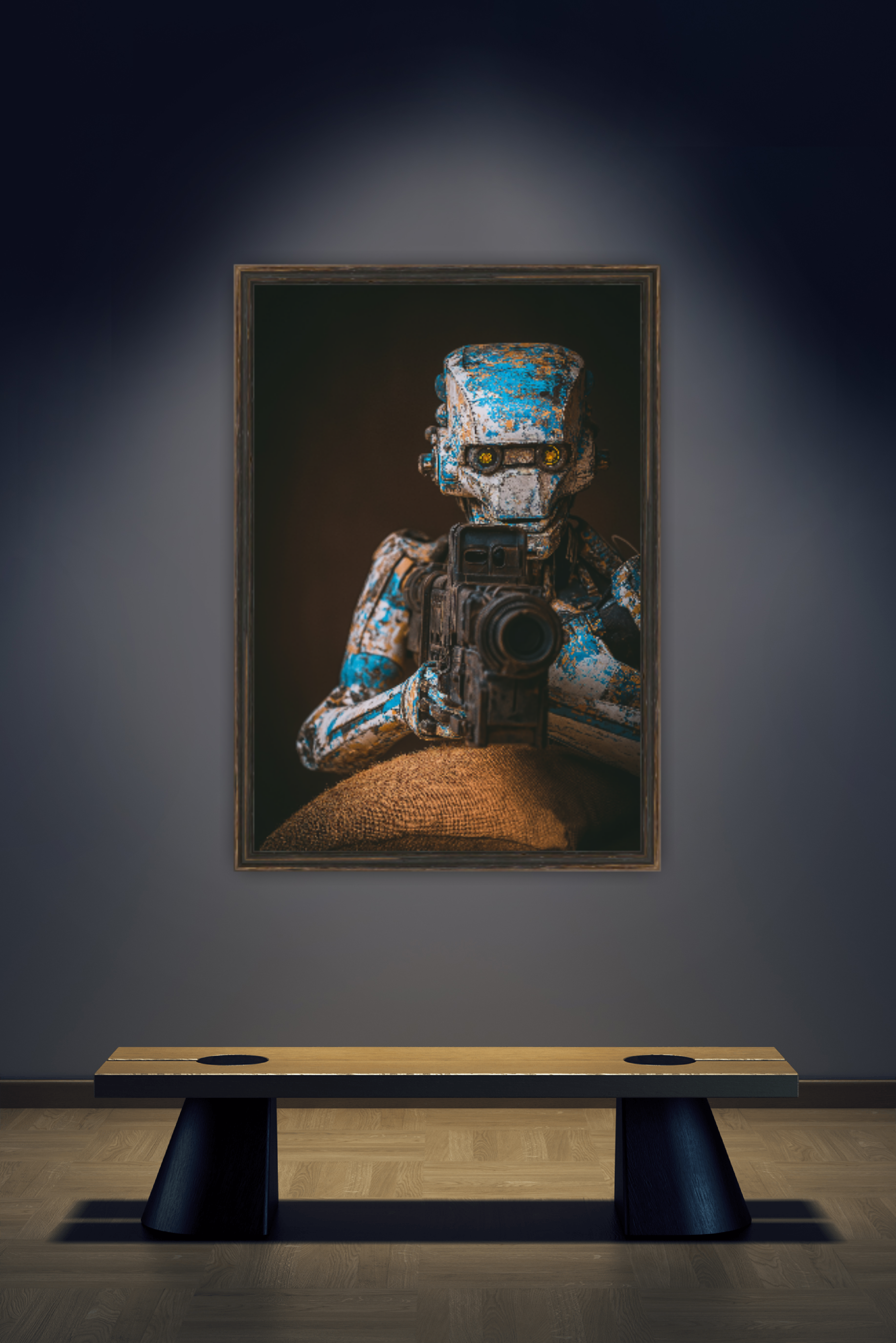 Rusted Guardian - Fine Art Poster Print