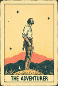 The Adventurer | Tarot Inspired Fine Art Poster Print