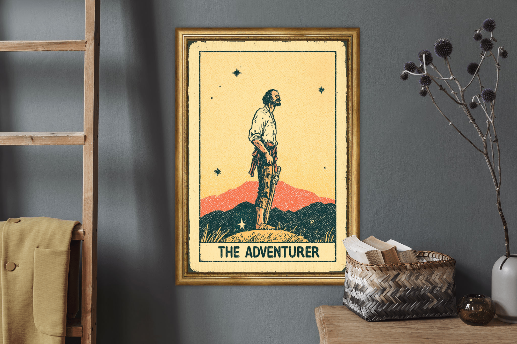 The Adventurer | Tarot Inspired Fine Art Poster Print