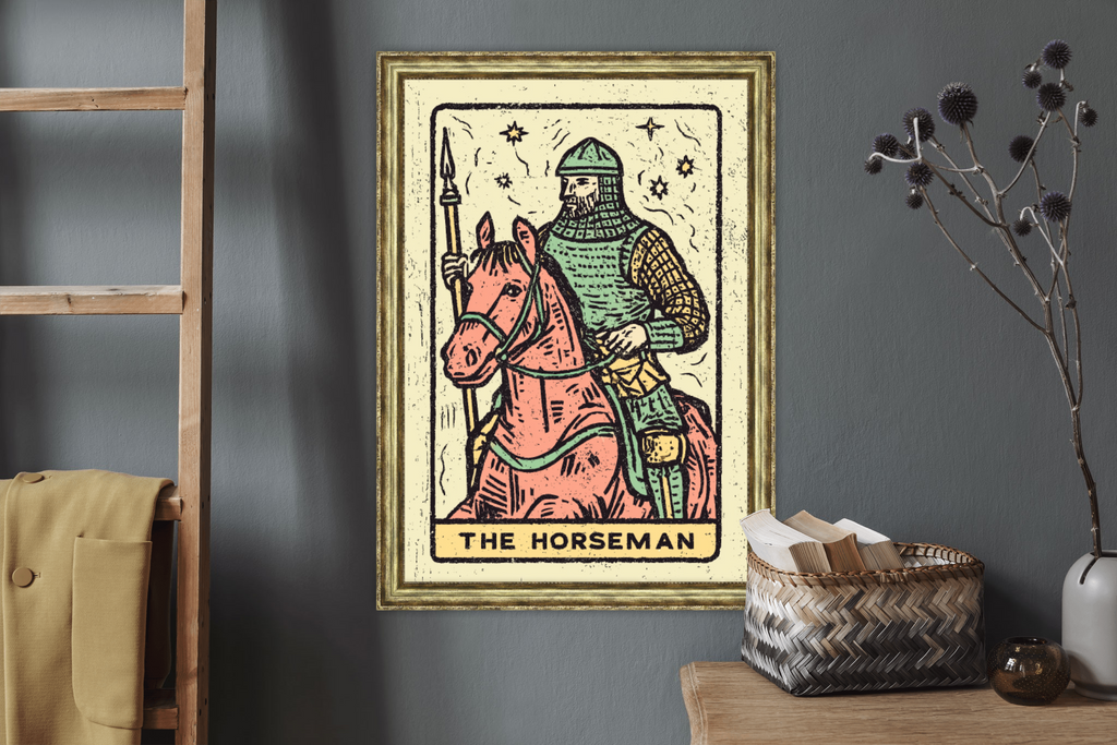 The Horseman | Tarot Inspired Fine Art Poster Print