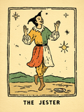The Jester | Tarot Inspired Fine Art Poster Print