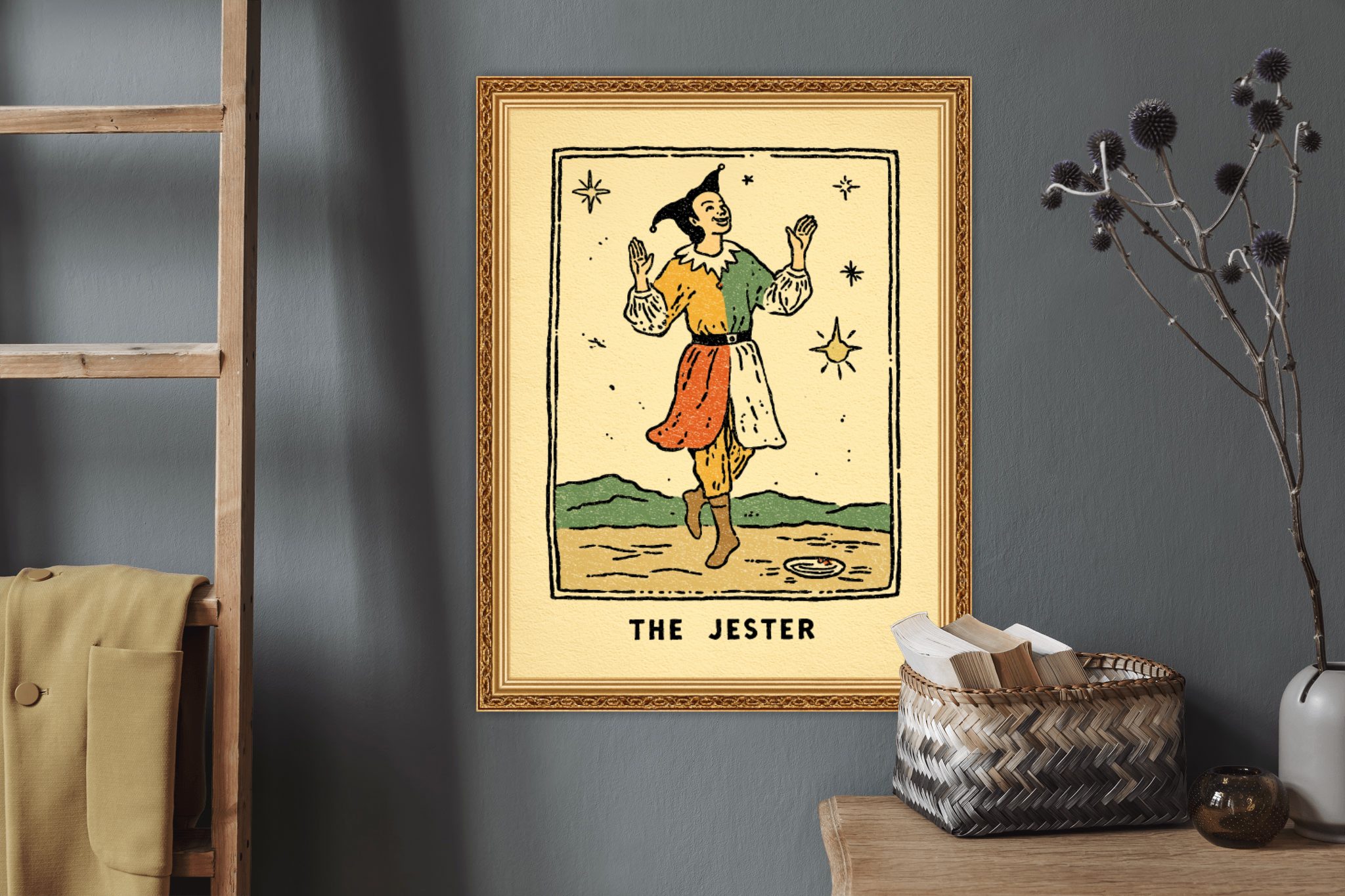 The Jester | Tarot Inspired Fine Art Poster Print