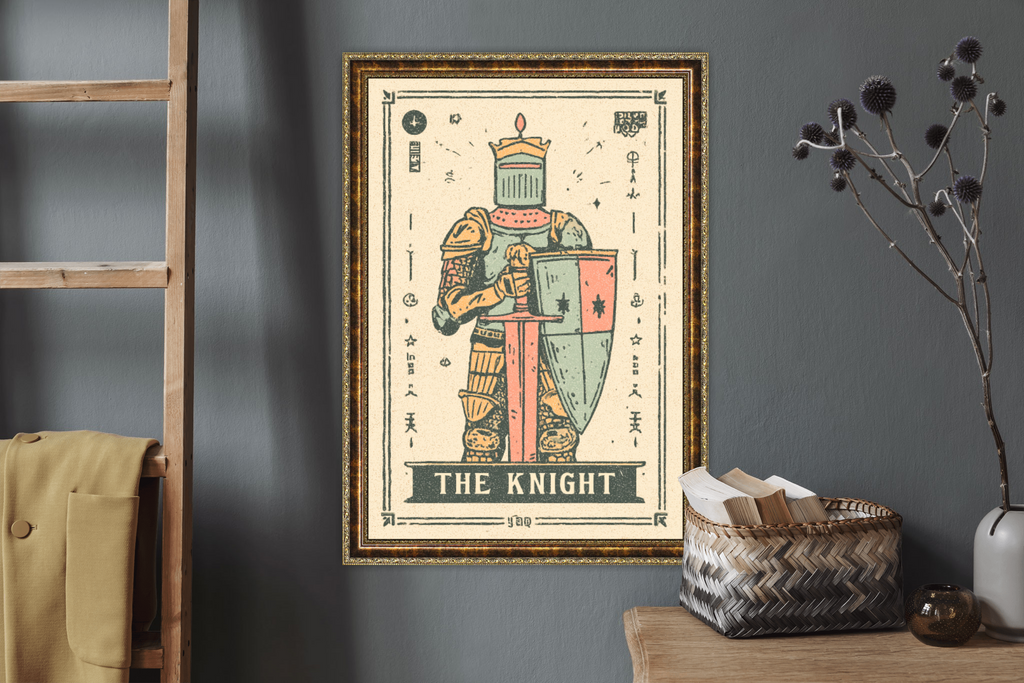The Knight | Tarot Inspired Fine Art Poster Print