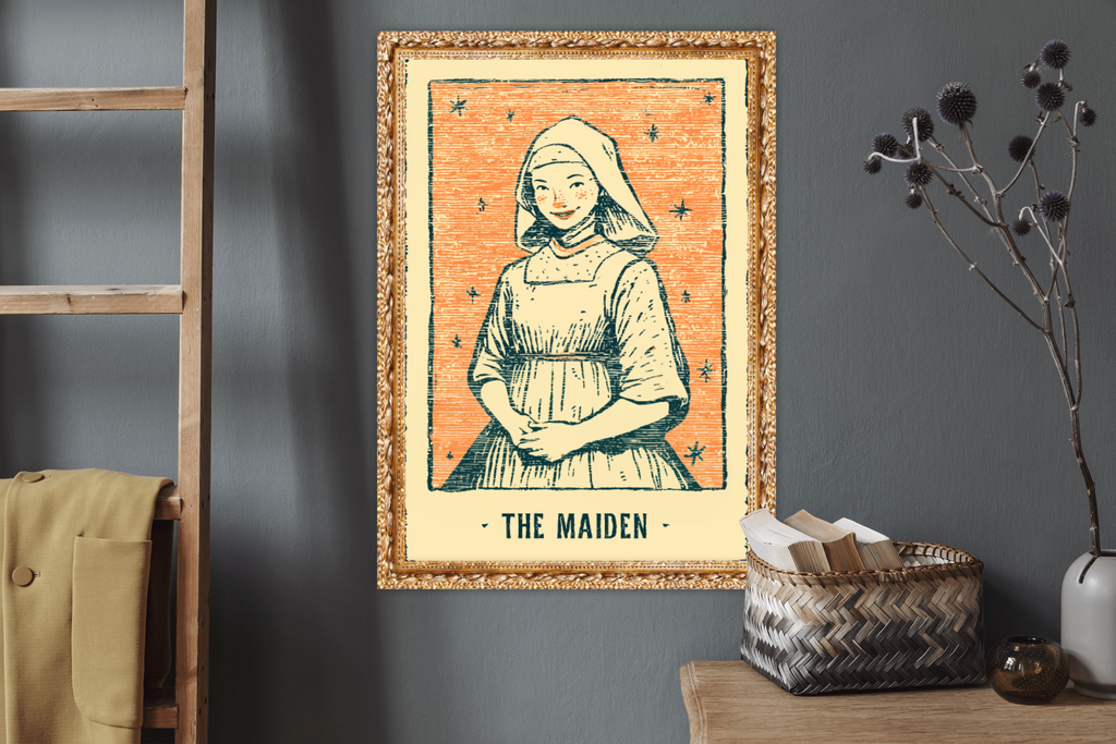 The Maiden | Tarot Inspired Fine Art Poster Print
