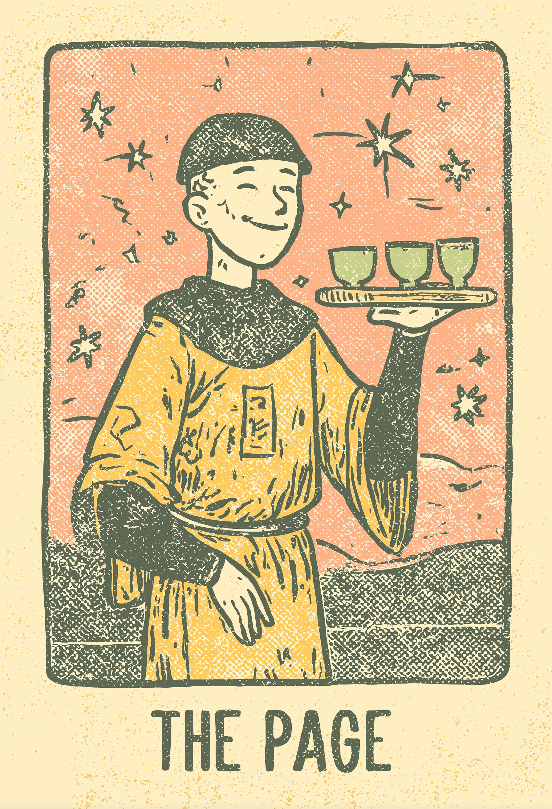The Page | Tarot Inspired Fine Art Poster Print