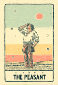 The Peasant | Tarot Inspired Fine Art Poster Print