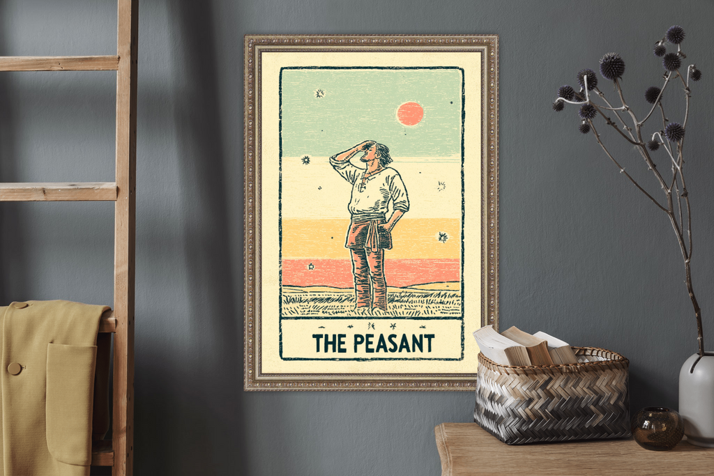 The Peasant | Tarot Inspired Fine Art Poster Print