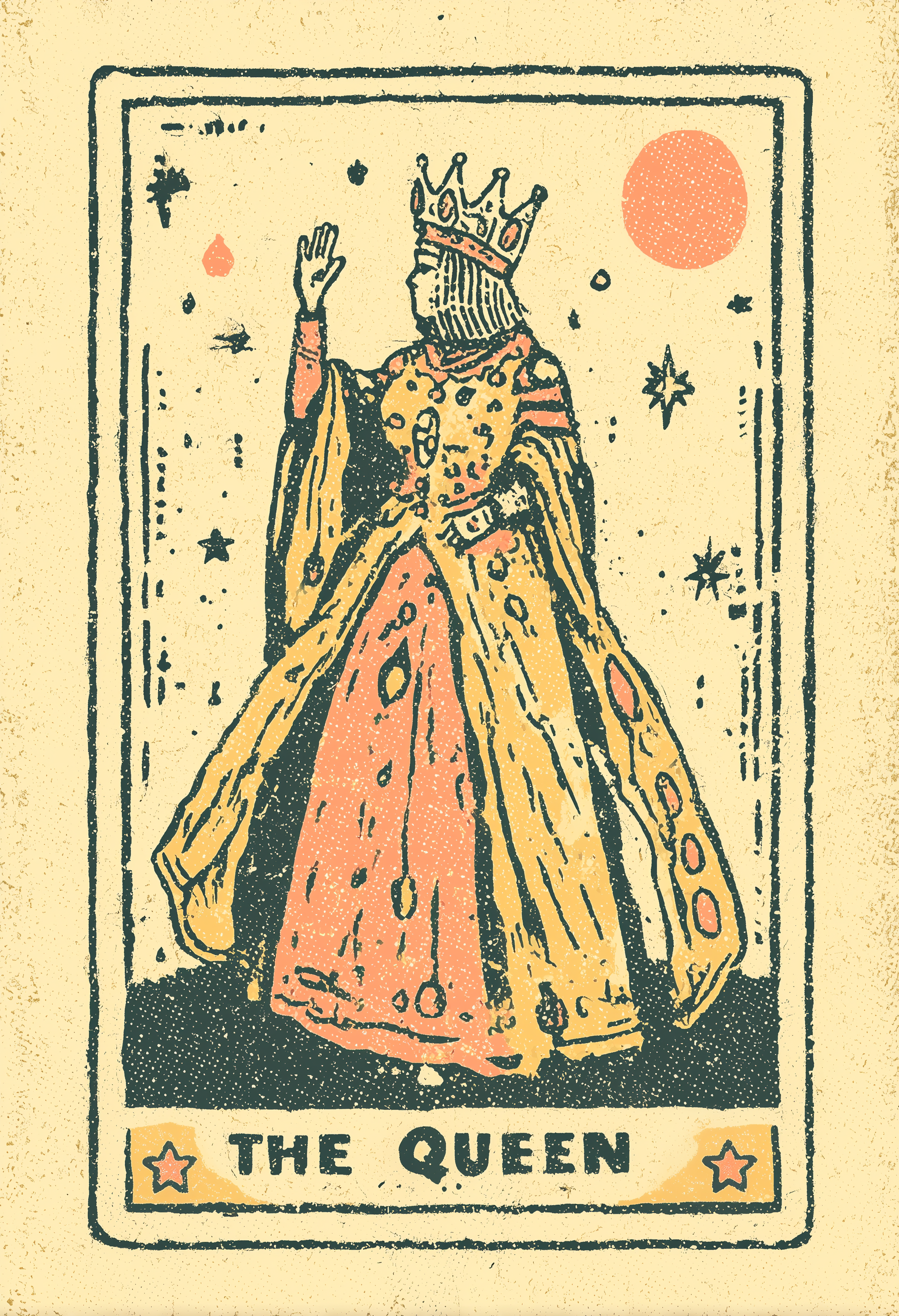 The Queen | Tarot Inspired Fine Art Poster Print