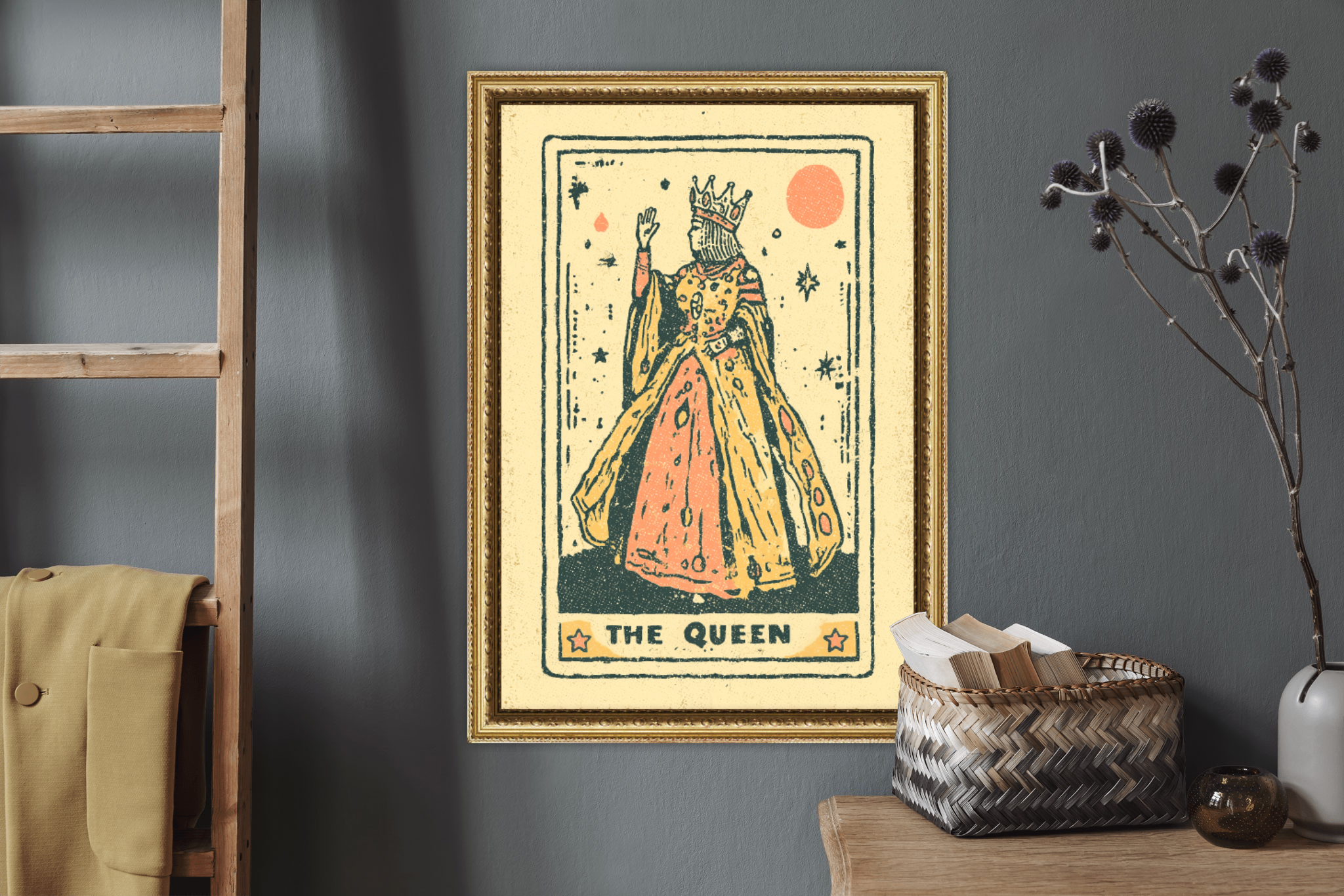 The Queen | Tarot Inspired Fine Art Poster Print